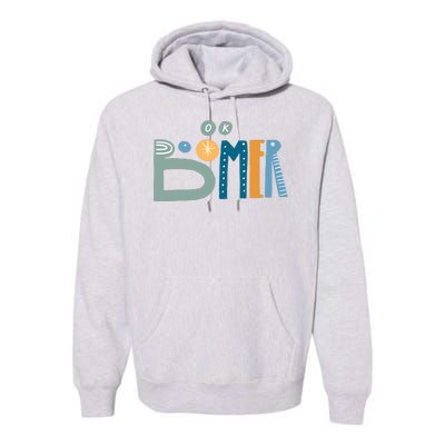 Ok Boomer Retro Style Premium Hoodie