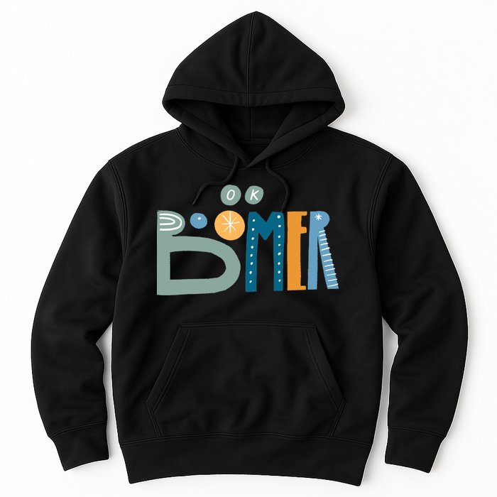 Ok Boomer Retro Style Hoodie