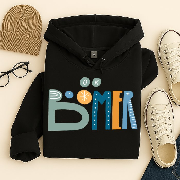 Ok Boomer Retro Style Hoodie