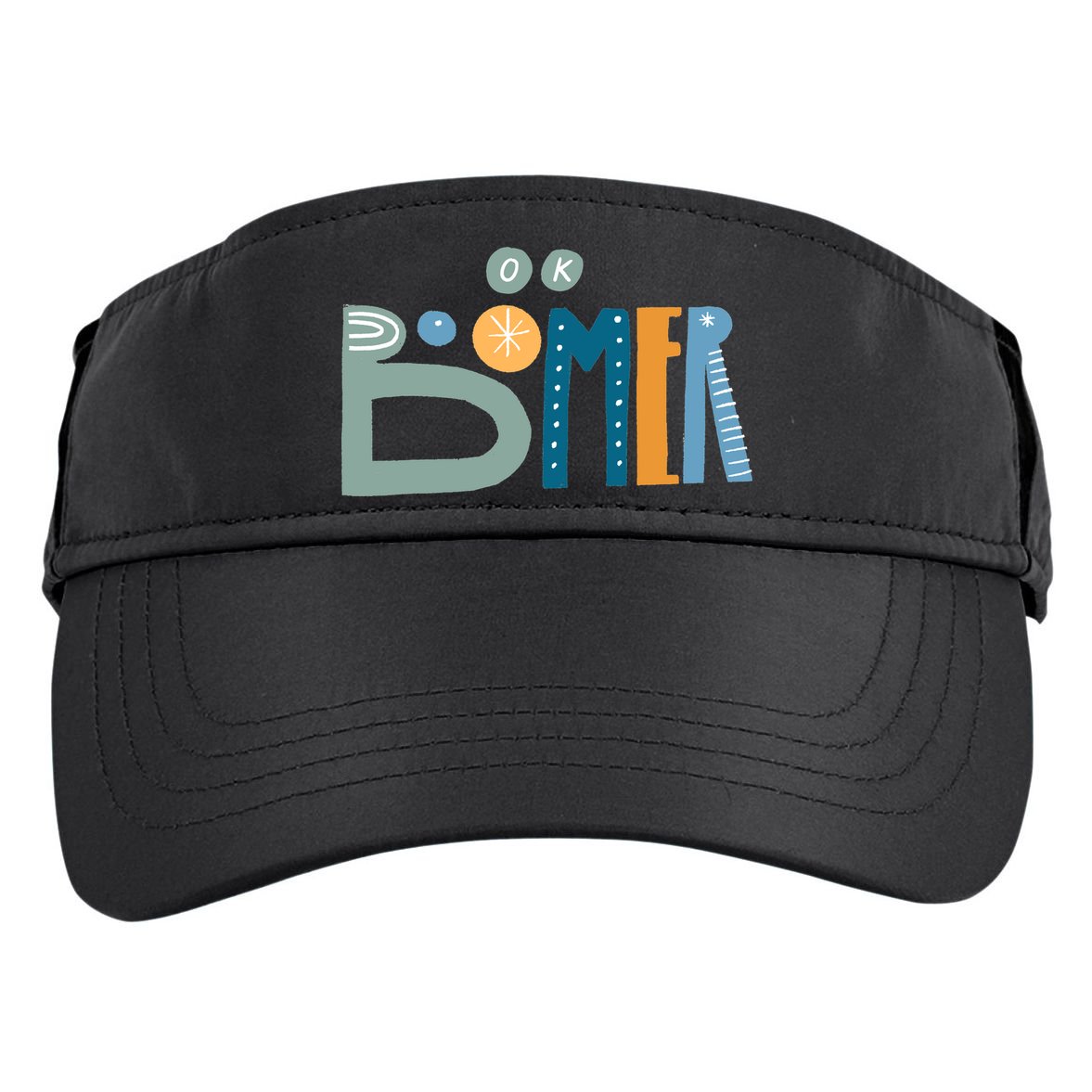 Ok Boomer Retro Style Adult Drive Performance Visor