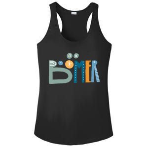 Ok Boomer Retro Style Ladies PosiCharge Competitor Racerback Tank