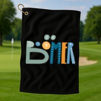 Ok Boomer Retro Style Golf Towel