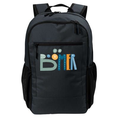 Ok Boomer Retro Style Daily Commute Backpack