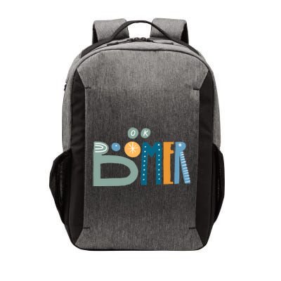 Ok Boomer Retro Style Vector Backpack