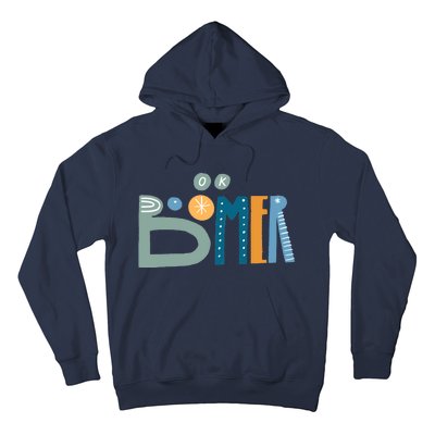 Ok Boomer Retro Style Hoodie