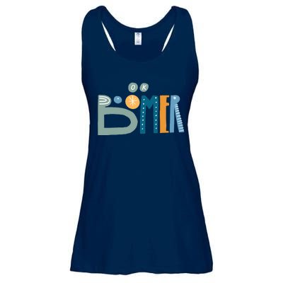 Ok Boomer Retro Style Ladies Essential Flowy Tank