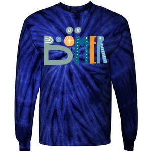 Ok Boomer Retro Style Tie-Dye Long Sleeve Shirt