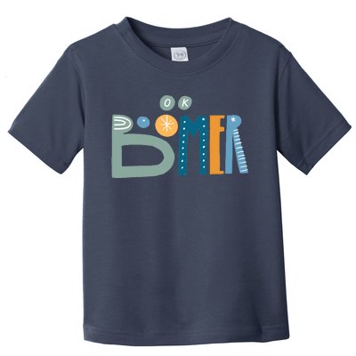 Ok Boomer Retro Style Toddler T-Shirt