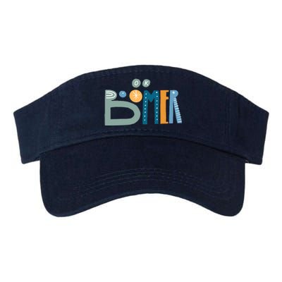 Ok Boomer Retro Style Valucap Bio-Washed Visor