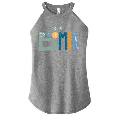 Ok Boomer Retro Style Women's Perfect Tri Rocker Tank