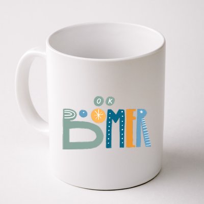 Ok Boomer Retro Style Coffee Mug