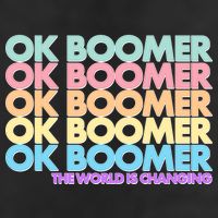Ok Boomer The World Is Changing Golf Towel