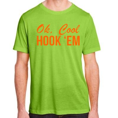 Ok Cool Hook'Em Texas Hook Em Adult ChromaSoft Performance T-Shirt