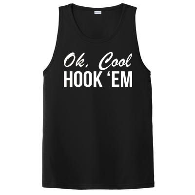 Ok Cool Hook'Em Texas Hook Em PosiCharge Competitor Tank