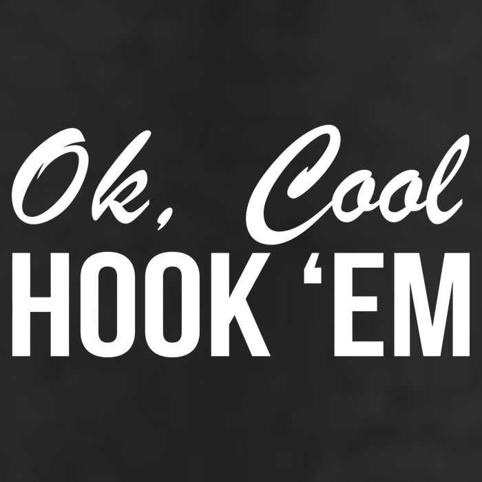 Ok Cool Hook'Em Texas Hook Em Trucker Hat