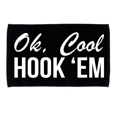 Ok Cool Hook'Em Texas Hook Em Microfiber Hand Towel