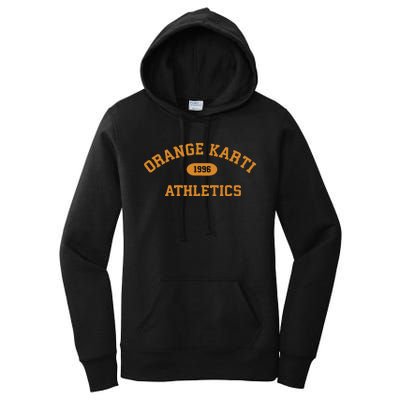 Orange Karti Athletics 1996 Women's Pullover Hoodie