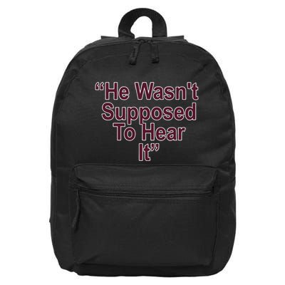 Orion Kerkering Atta Boy Harper He Wasn’T Supposed To Hear It 16 in Basic Backpack