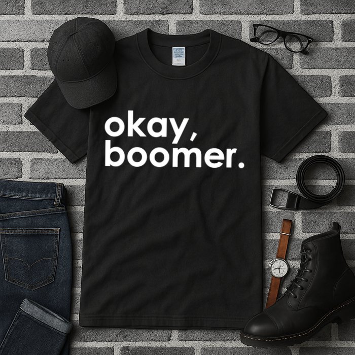 Okay, Boomer Millennial meme Tall T-Shirt
