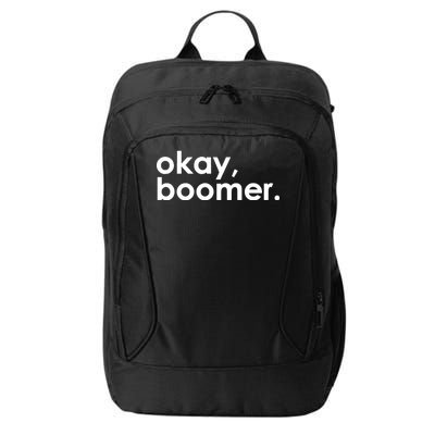 Okay, Boomer Millennial meme City Backpack