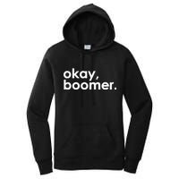 Okay, Boomer Millennial meme Women's Pullover Hoodie