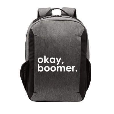 Okay, Boomer Millennial meme Vector Backpack