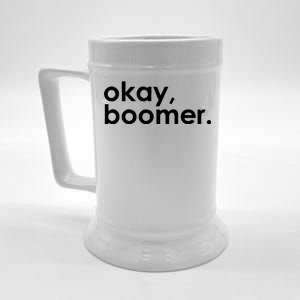 Okay, Boomer Millennial meme Beer Stein