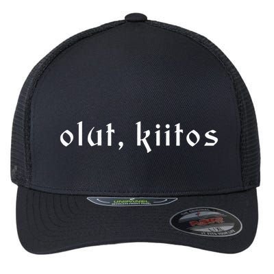 Olut Kiitos Beer Please Finnish Language Finland Flexfit Unipanel Trucker Cap