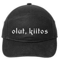 Olut Kiitos Beer Please Finnish Language Finland 7-Panel Snapback Hat