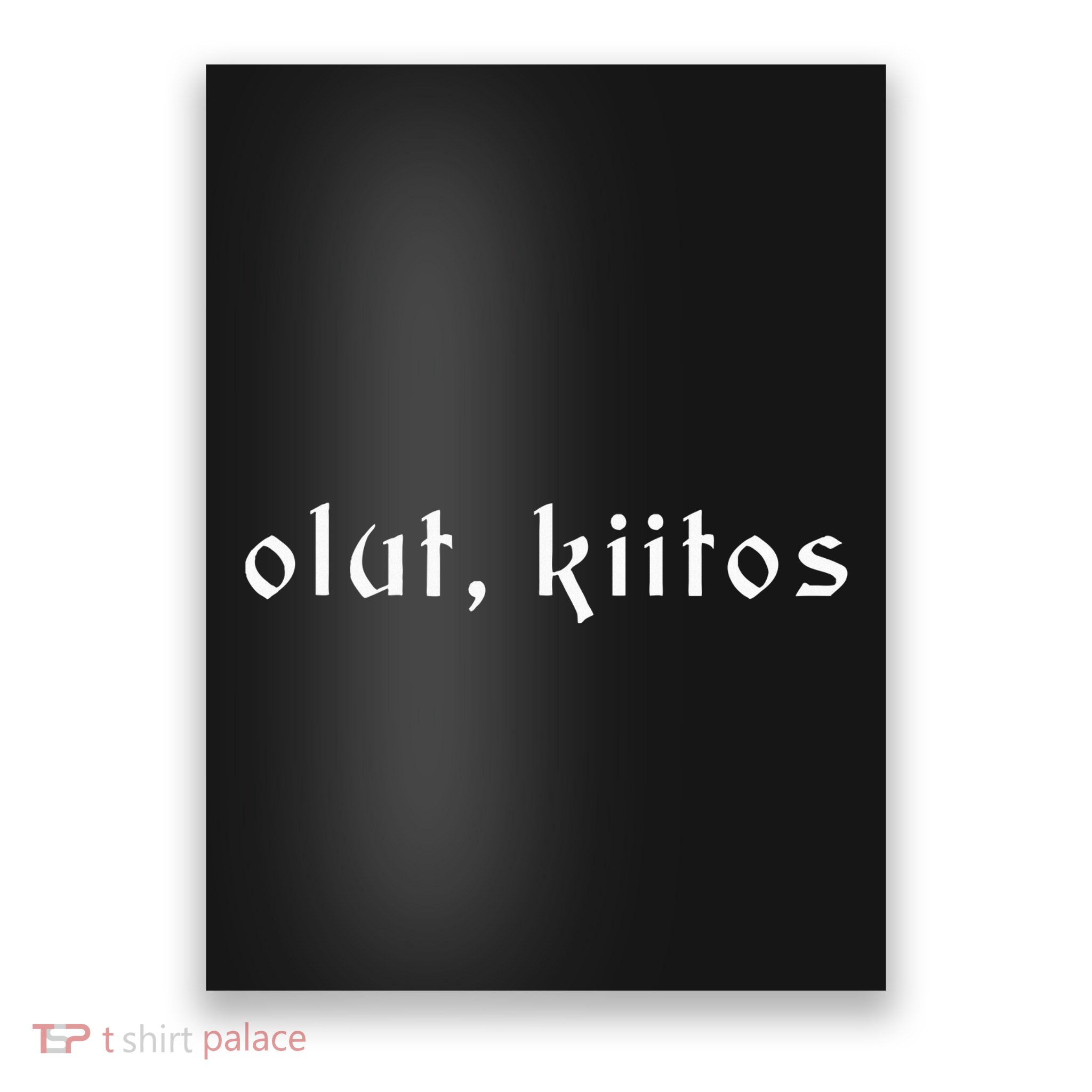 Olut Kiitos Beer Please Finnish Language Finland Poster