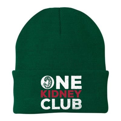 One Kidney Club Quote For A Kidney Donor Knit Cap Winter Beanie