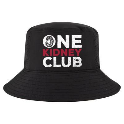 One Kidney Club Quote For A Kidney Donor Cool Comfort Performance Bucket Hat