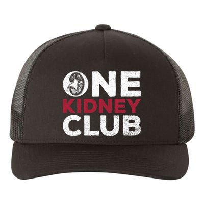 One Kidney Club Quote For A Kidney Donor Yupoong Adult 5-Panel Trucker Hat