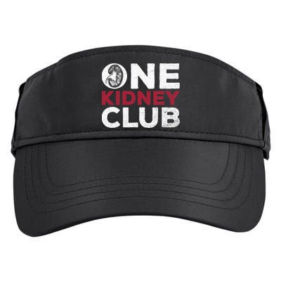 One Kidney Club Quote For A Kidney Donor Adult Drive Performance Visor