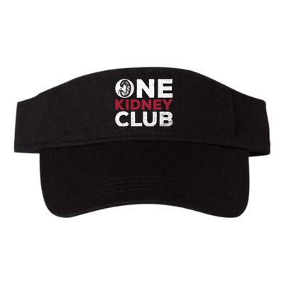 One Kidney Club Quote For A Kidney Donor Valucap Bio-Washed Visor