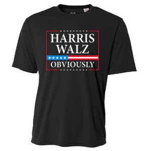 Obviously Kamala Harris Tim Walz 2024 Cooling Performance Crew T-Shirt