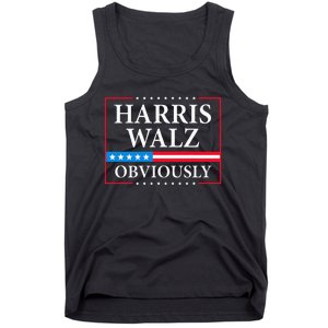 Obviously Kamala Harris Tim Walz 2024 Tank Top