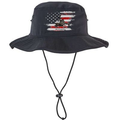 OH58 Kiowa Helicopter USA Flag Helicopter Pilot Gifts Legacy Cool Fit Booney Bucket Hat