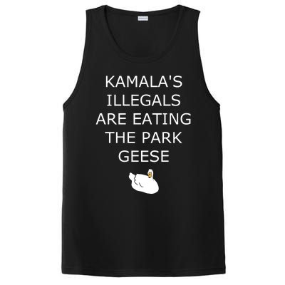 Oldrowswig KamalaS Illegals Are Eating The Park Geese Goose PosiCharge Competitor Tank