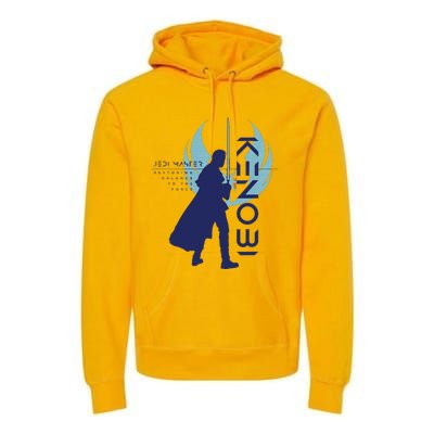 Obiwan Kenobi Jedi Master Poster Premium Hoodie