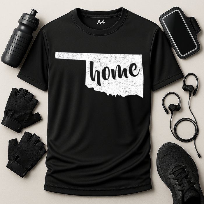 Oklahoma Home State Cooling Performance Crew T-Shirt