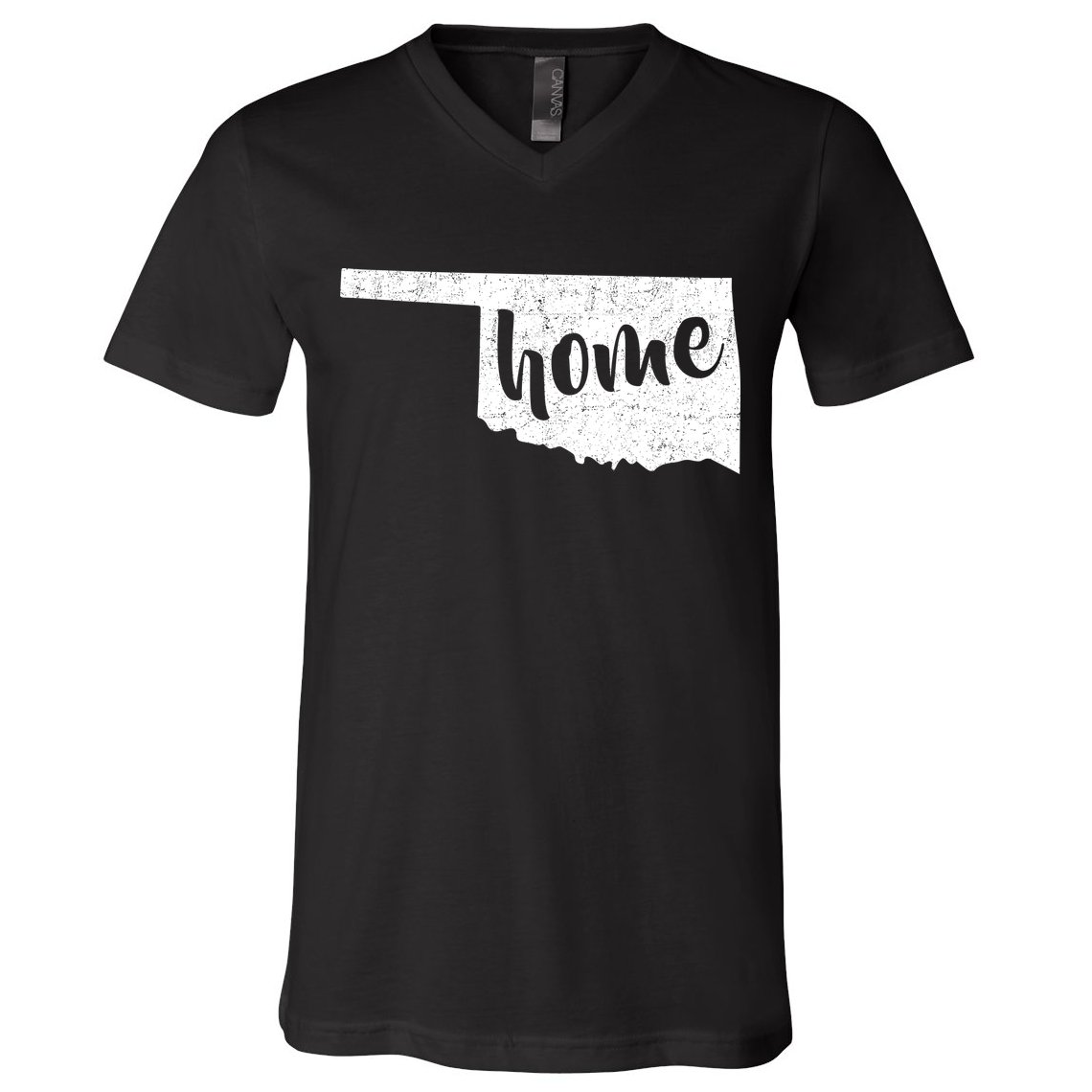 Oklahoma Home State V-Neck T-Shirt