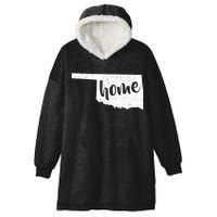 Oklahoma Home State Hooded Wearable Blanket