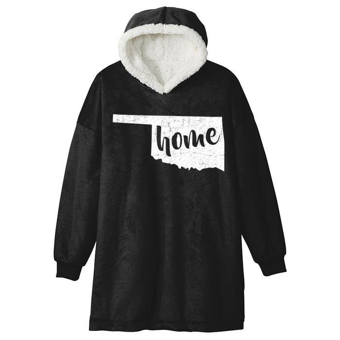 Oklahoma Home State Hooded Wearable Blanket