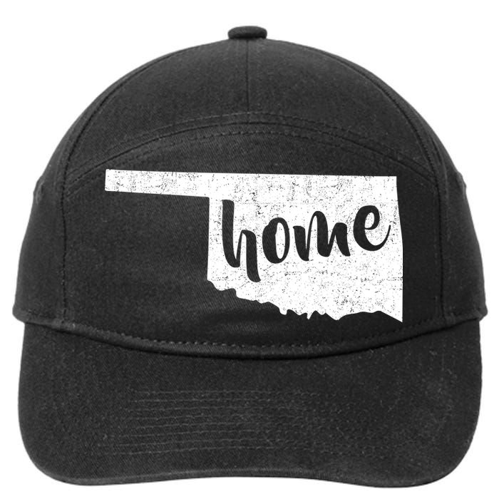 Oklahoma Home State 7-Panel Snapback Hat