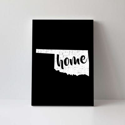 Oklahoma Home State Canvas