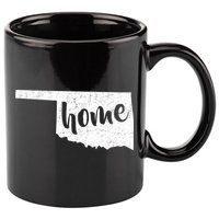 Oklahoma Home State 11oz C Handle Ceramic Mug