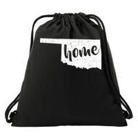 Oklahoma Home State Drawstring Bag