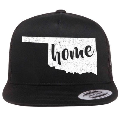 Oklahoma Home State Flat Bill Trucker Hat