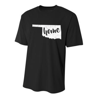Oklahoma Home State Youth Performance Sprint T-Shirt